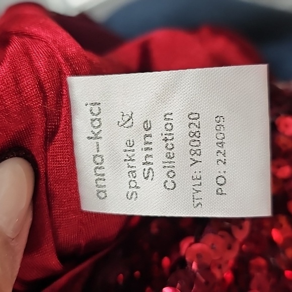 Anna -Kaci California sequin dress - Picture 4 of 6